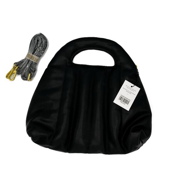 Fawn Design the Quilted Handbag or Crossbody in Matte Black - Picture 1 of 6